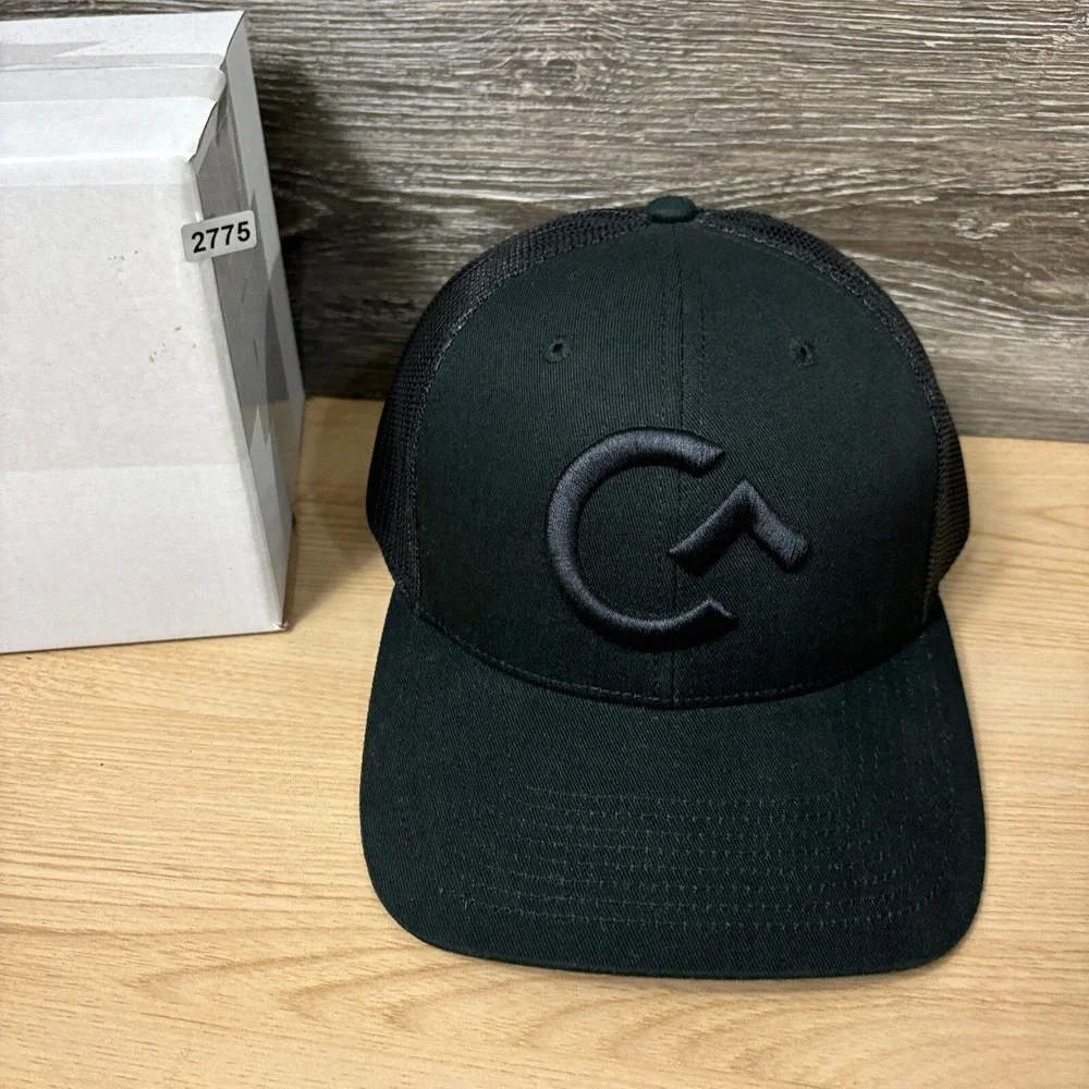 C Hat Cap Snapback Black One‎ Size Adjustable